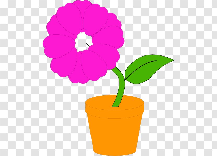 Flowerpot Drawing Clip Art - Pink Flowers - Jasmin Flower Transparent PNG