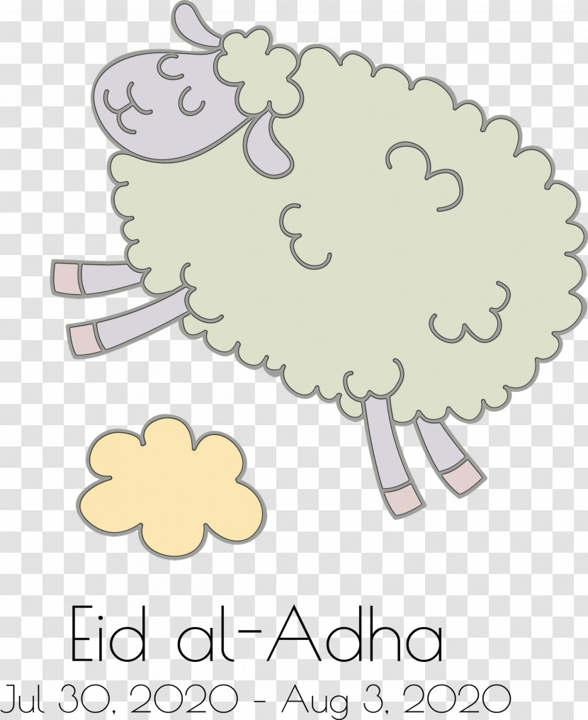 Sheep Cuteness Cartoon Flower Gratis Transparent PNG