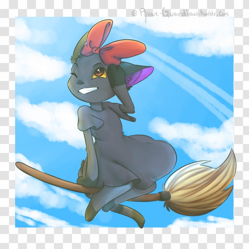 Hare Macropodidae Marine Mammal Cartoon - Delivery Kiki] Transparent PNG