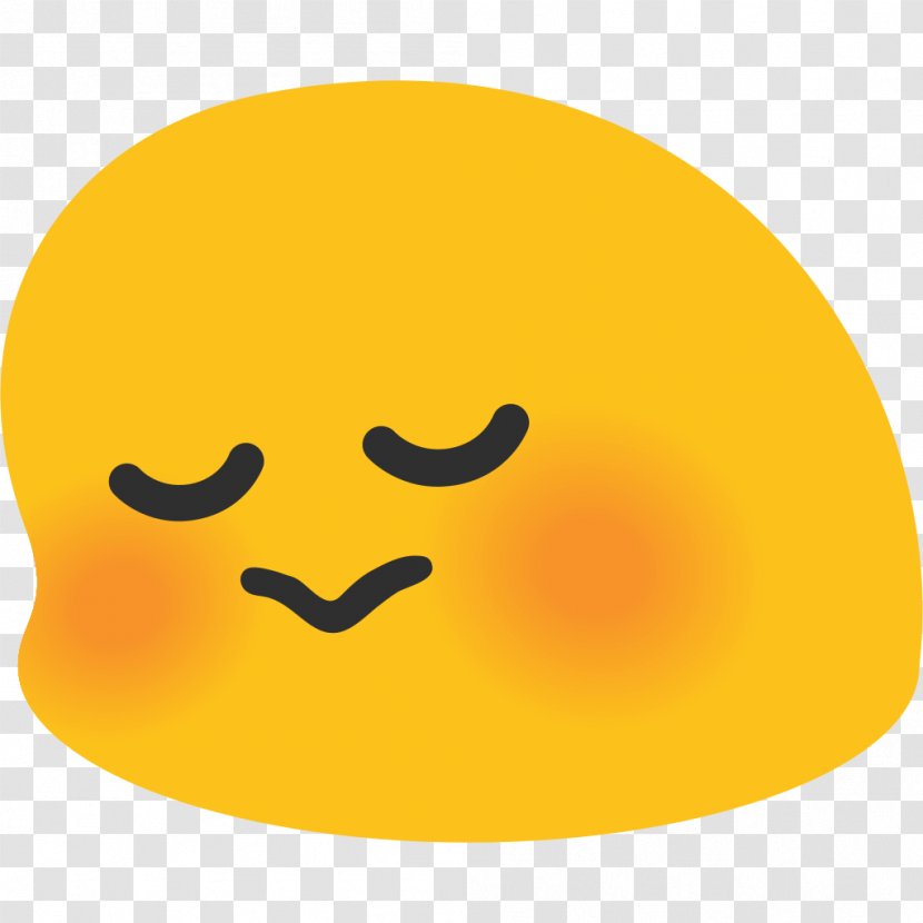 Emoji Discord Emoticon Smiley - Yellow - Blushing Transparent PNG