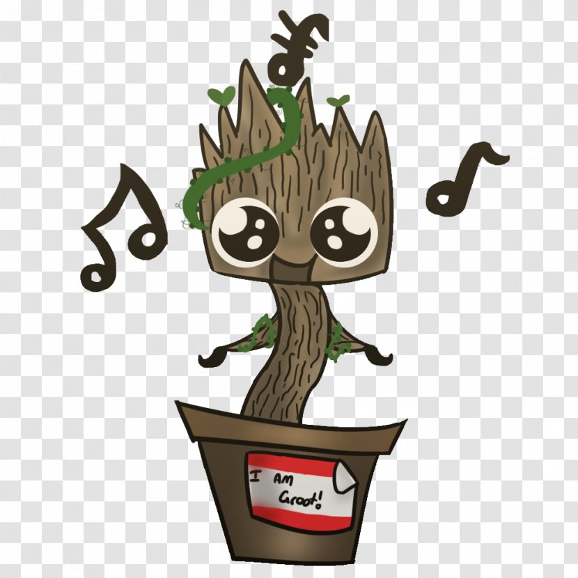 Baby Groot Gamora Drawing - Food - Guardians Of The Galaxy Transparent PNG