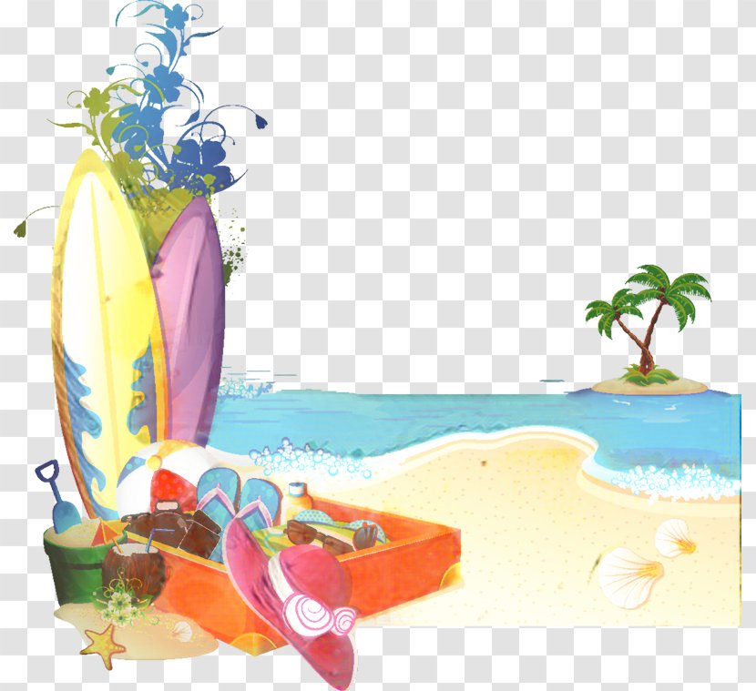 Clip Art Summer Vector Graphics Illustration - Vacation - Cartoon Transparent PNG