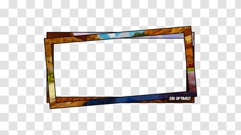 Picture Frames Rectangle - Facecam Border Transparent PNG