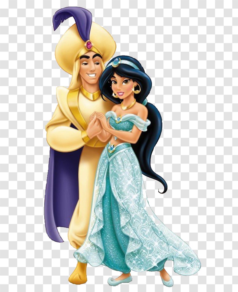 Princess Jasmine Aladdin Genie Disney Iago - Costume Transparent PNG