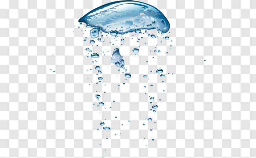 Drop Bubble Water Shutterstock - Color - Blue Droplets Transparent PNG