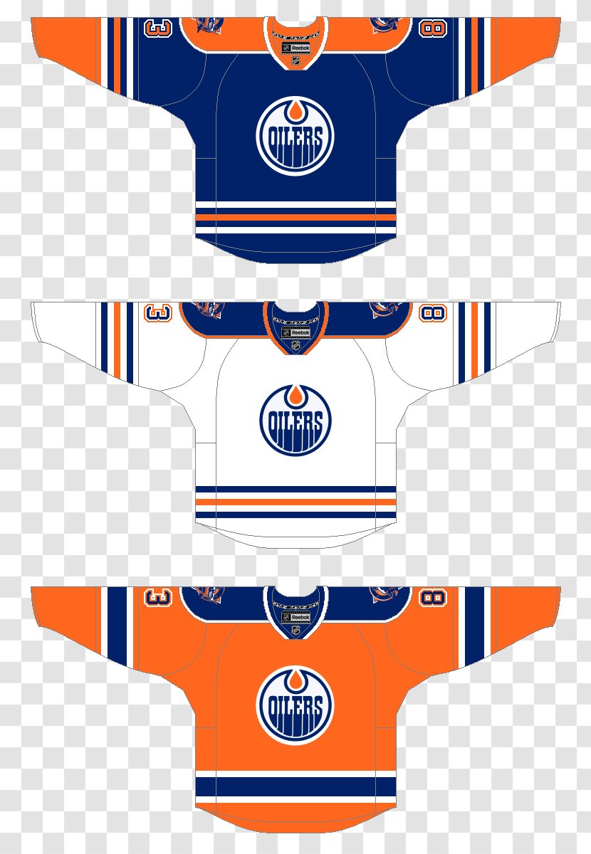 Third Jersey Edmonton Oilers World Hockey Association National League - Uniform - Sportswear Transparent PNG