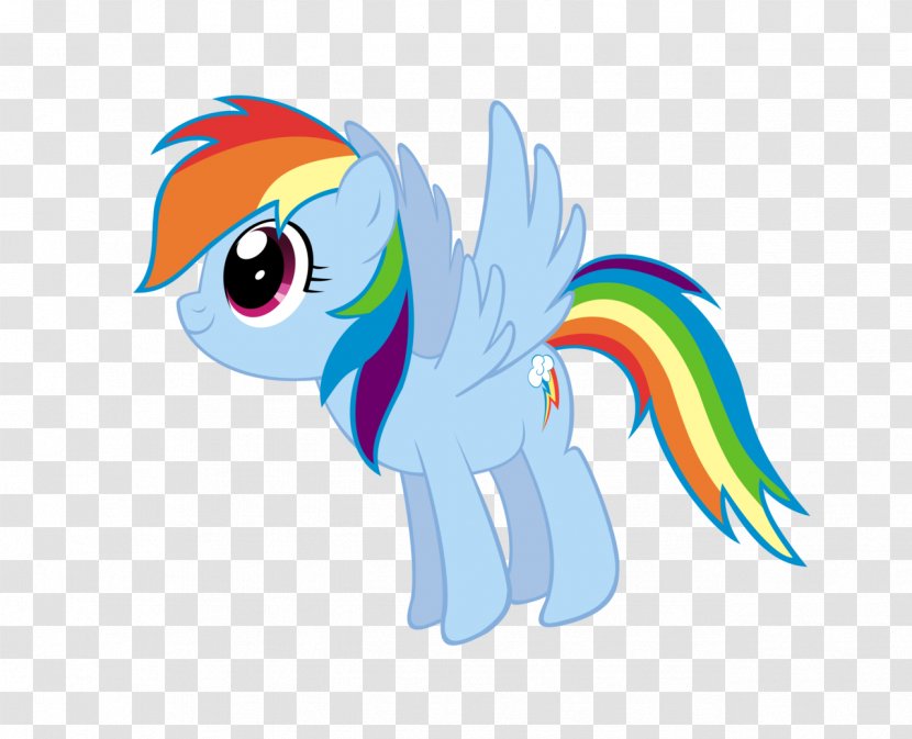 Horse Pony Animal Mammal - Vertebrate - Rainbow Transparent PNG