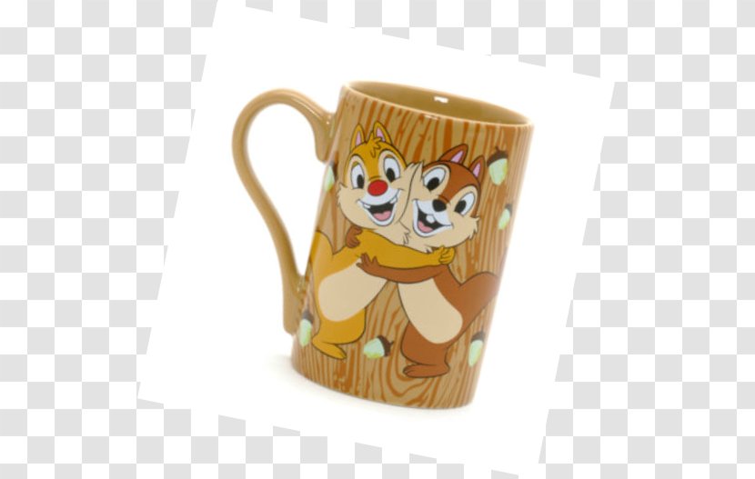 Coffee Cup Mug Chip 'n' Dale Ceramic - Serveware - Nice View Of With Croissant Transparent PNG