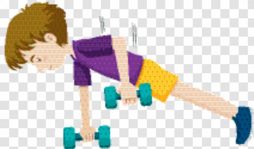 Fitness Cartoon - Animation - Play Games Transparent PNG