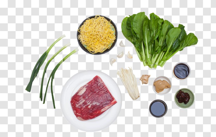 Ramen Recipe Vegetable Ingredient Noodle Soup - Choy Sum Transparent PNG
