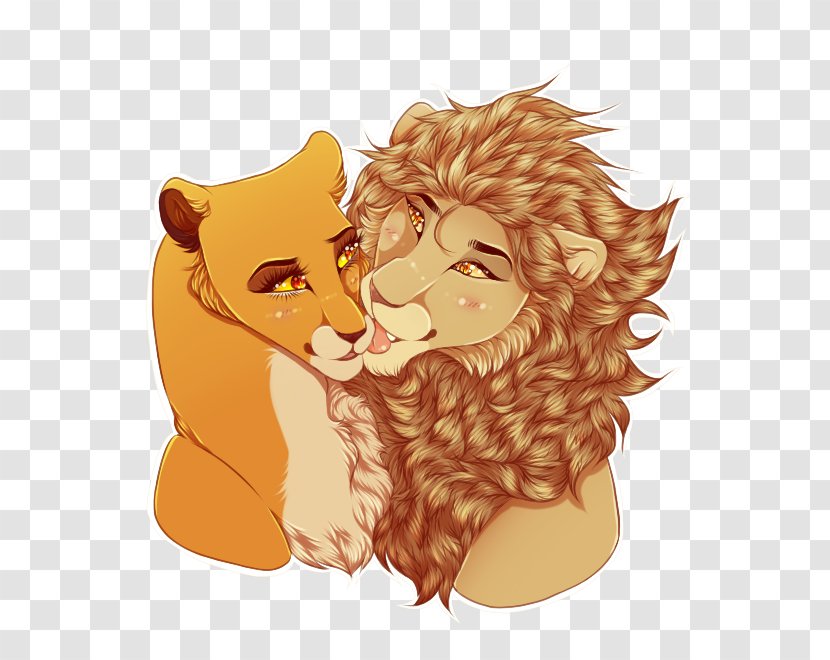 Lion Cat Illustration Cartoon Character Transparent PNG