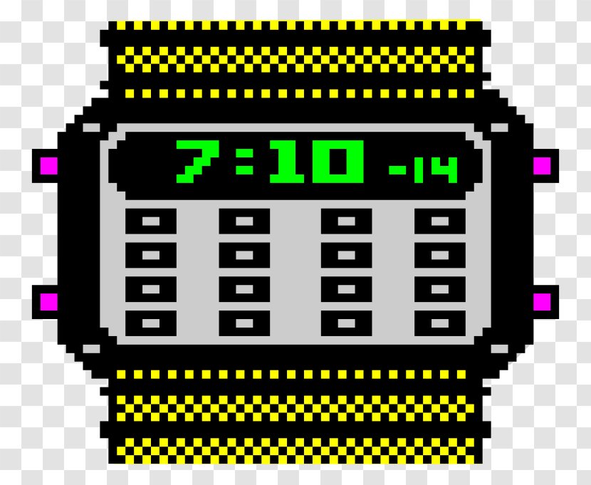 Display Device Digital Clock Transparent PNG