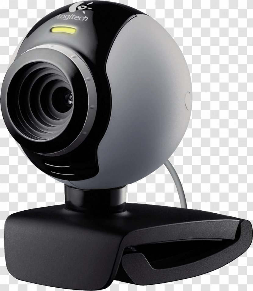 Laptop Microphone Webcam Logitech QuickCam - Web Camera Image Transparent PNG