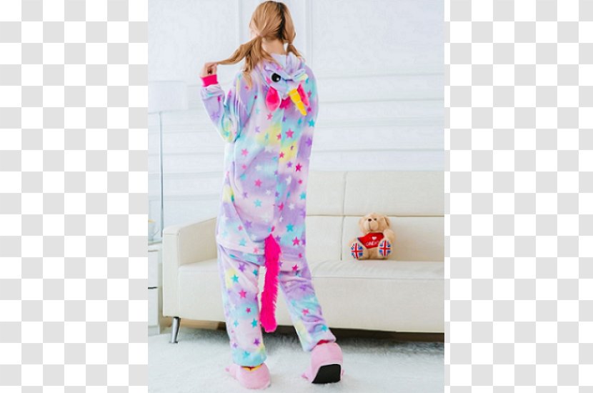 Pajamas Onesie Unicorn Costume Clothing Transparent PNG