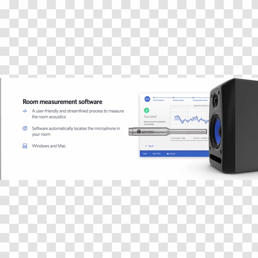 Sonarworks SIA Sound Business Microphone Recording Studio - Frame - Reference Box Transparent PNG