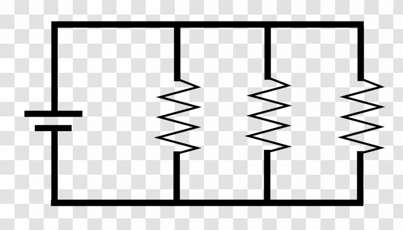 Series And Parallel Circuits Electronic Circuit Electrical Network Voltage Diagram - Tree - Flower Transparent PNG