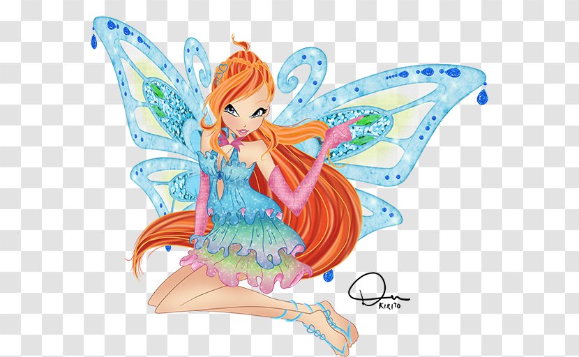 Bloom Tecna Butterflix Mythix - Mythical Creature - Winx Club Believix In You Transparent PNG