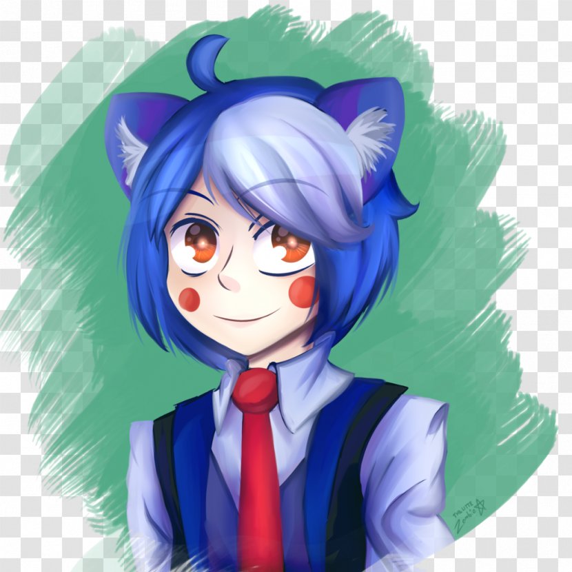 Drawing DeviantArt Fan Art Five Nights At Freddy's - Frame - Blue Ray Transparent PNG