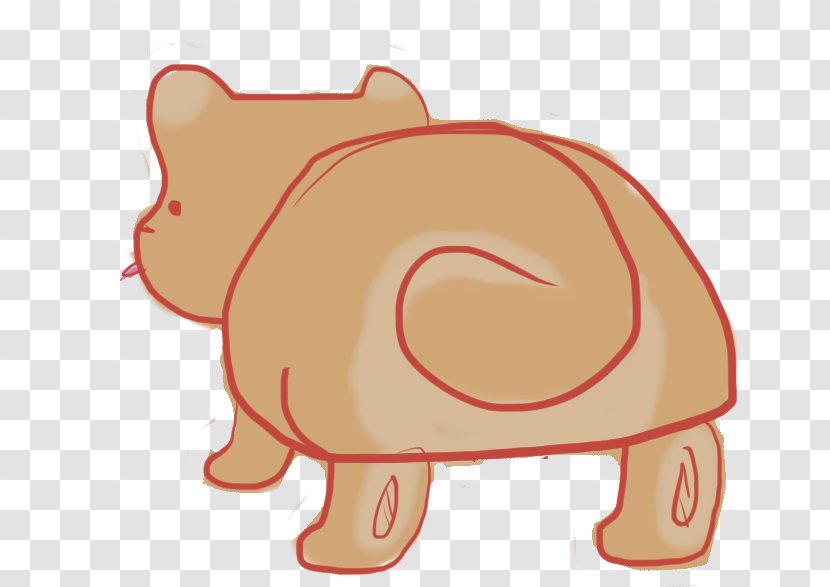 Canidae Pig Dog Mammal Clip Art - Flower Transparent PNG