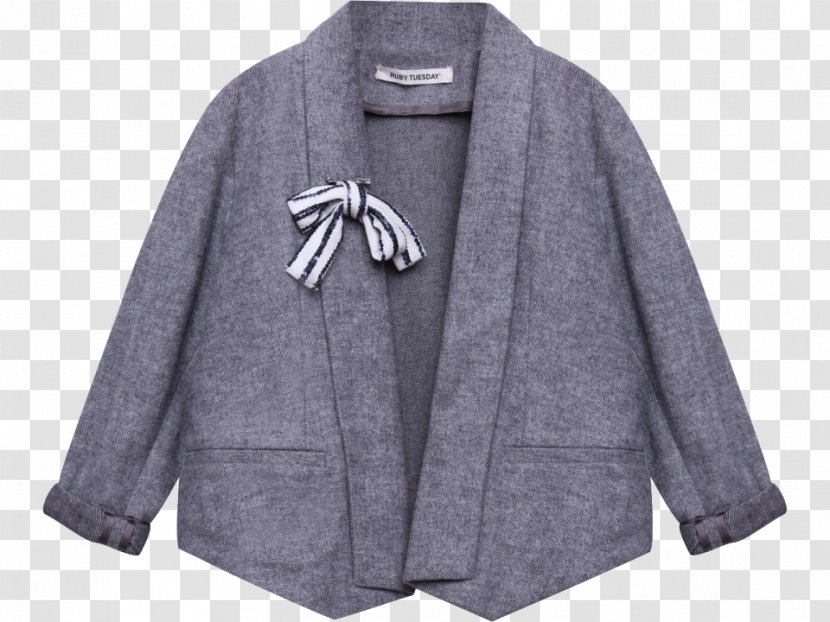 T-shirt Jacket Sleeve Scarf Coat - Ruby Tuesday - Blazer Transparent PNG