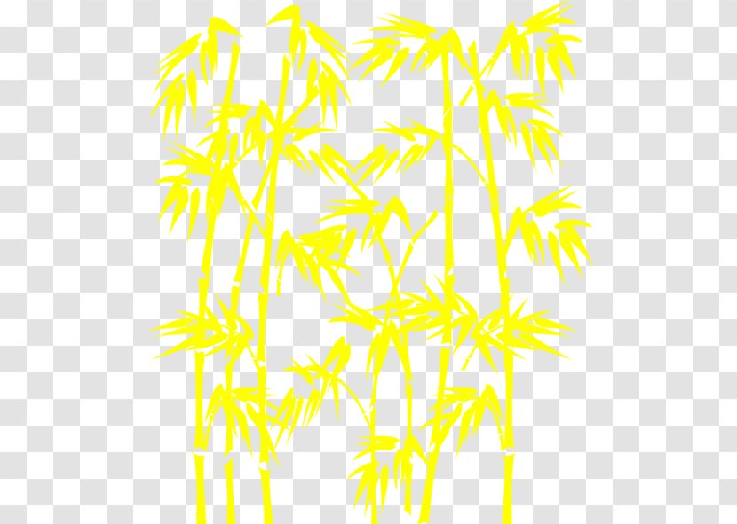 Yellow White Black Pattern - And - Bamboo Transparent PNG