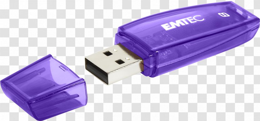 16GB Emtec Flashdrive C410 USB Flash Drives Computer Data Storage - Usb Pendrive Transparent PNG