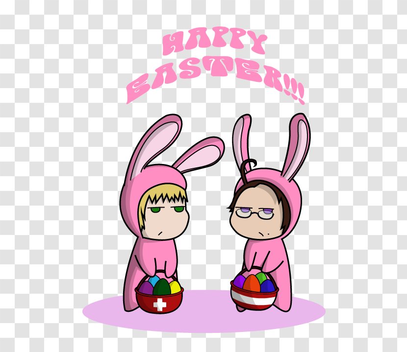 Easter Bunny Cartoon Clip Art - Area - Happy Spring Transparent PNG
