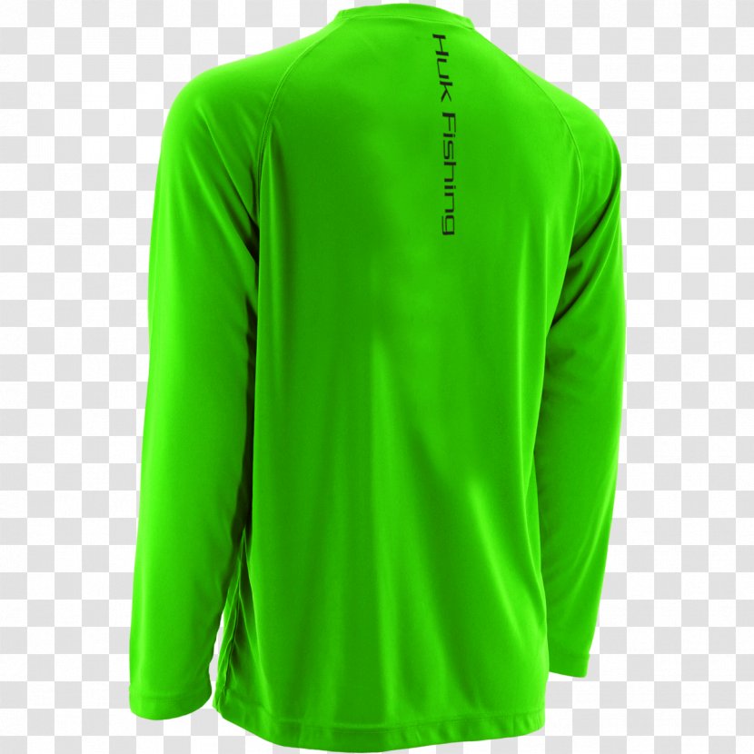 Long-sleeved T-shirt Raglan Sleeve - Tshirt - Green Shirt Transparent PNG