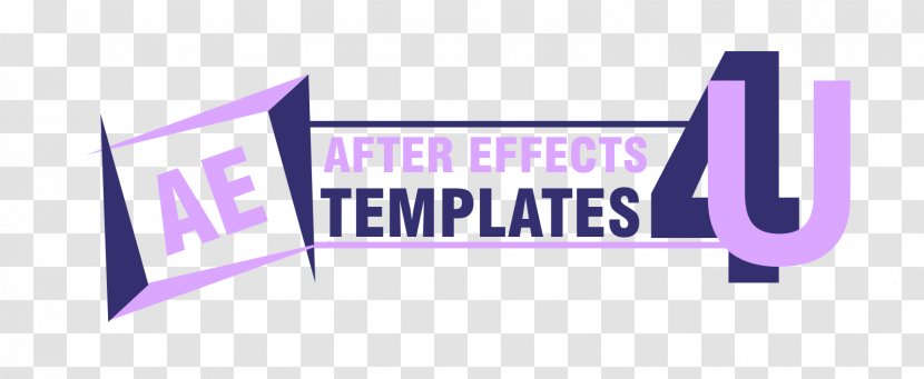 Logo Brand - Pink - After Effects Transparent PNG