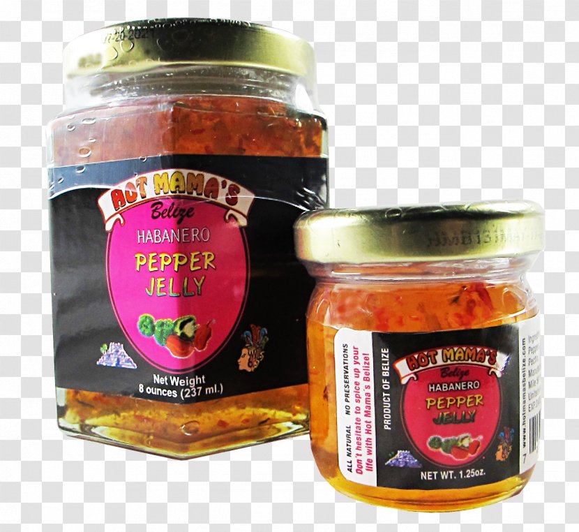 Chutney Hot Sauce Habanero Bell Pepper - Capsicum Annuum Transparent PNG