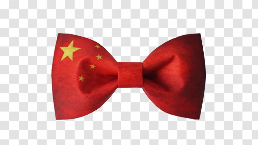 Flag Of China Red - Vietnam - Five-star Bow Transparent PNG