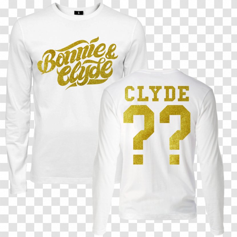 Long-sleeved T-shirt Bonnie And Clyde Funshop24.ch - Sleeve Transparent PNG