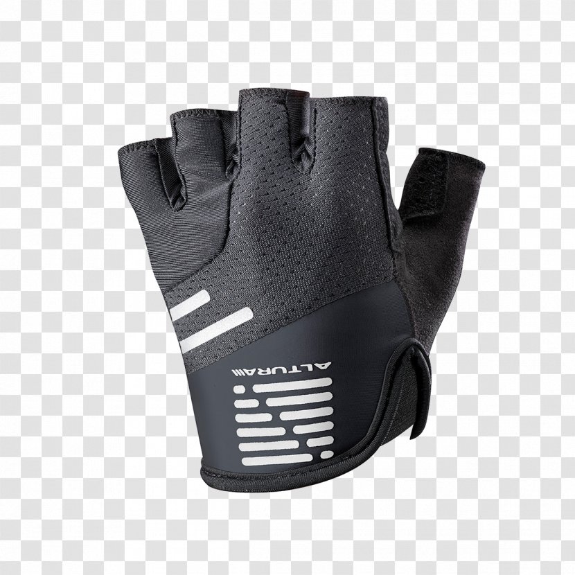 Cycling Glove Bicycle Baseball - Black Transparent PNG