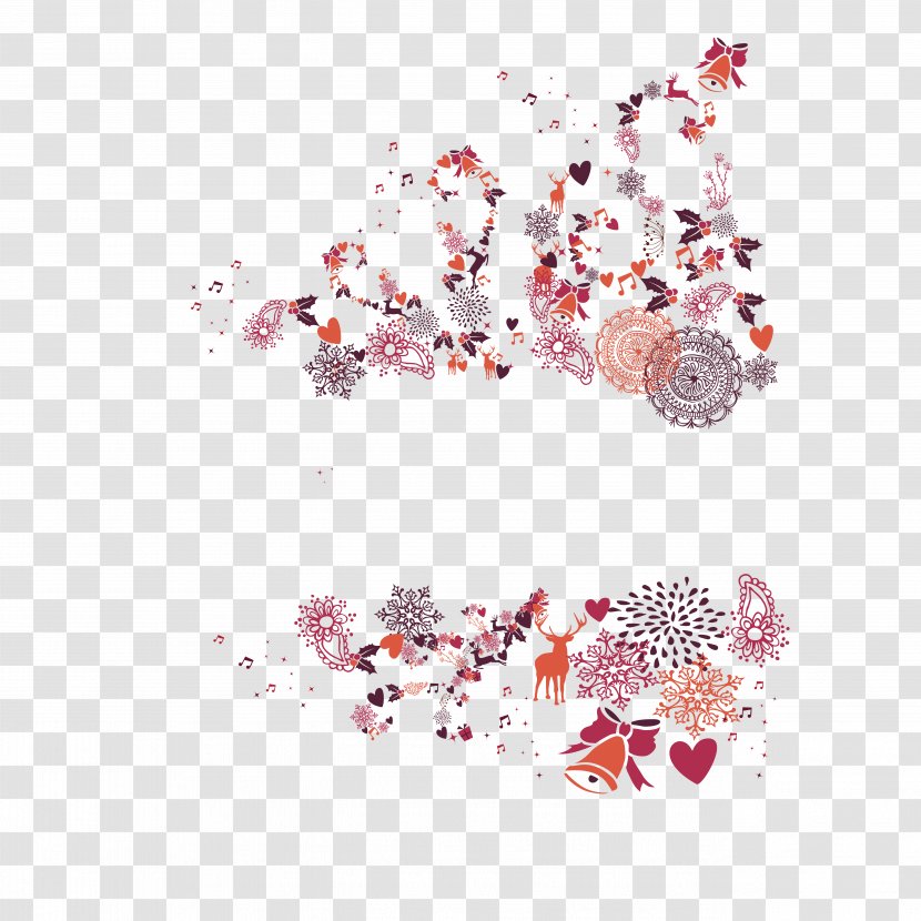 Christmas Card Greeting And Holiday Season - Point - Japanese Illustrated Transparent PNG