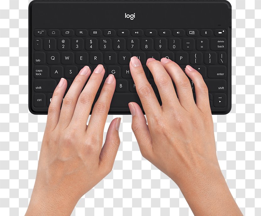 Computer Keyboard Mouse Logitech Keys-To-Go Bluetooth - Keys Transparent PNG