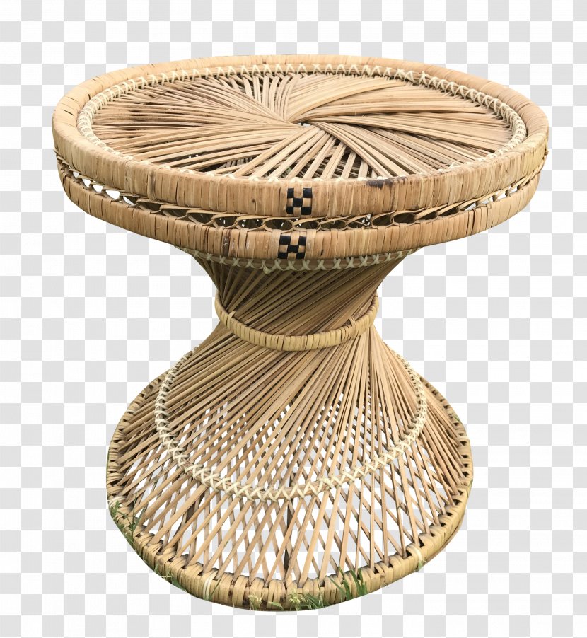 Coffee Tables Rattan Bedside Bamboo - Table Transparent PNG