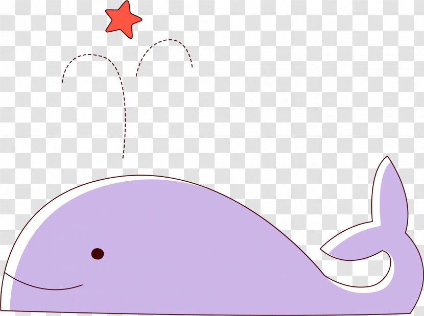 Cartoon Clip Art - Heart - Whale Transparent PNG