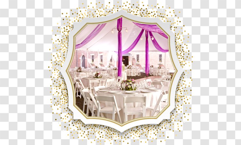 Wedding Planner Tent Catering Reception - Party Concepts - Elegant Frame Transparent PNG