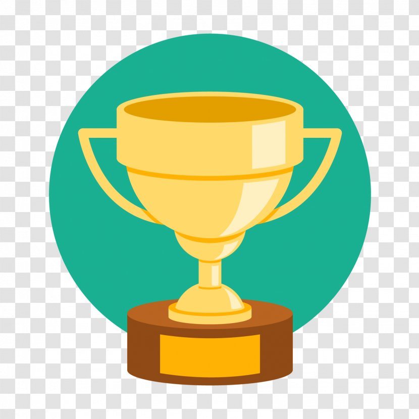 Trophy Cartoon - Cup - Serveware Tableware Transparent PNG