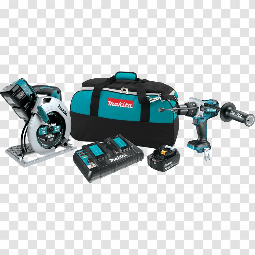 Cordless Lithium-ion Battery Augers Makita Tool - Volt - Impact Driver Transparent PNG