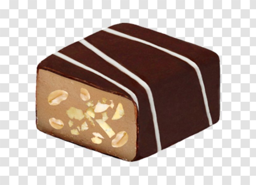 Praline Fudge Chocolate Truffle Toffee - Confectionery Transparent PNG