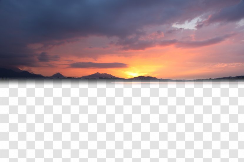 Sky Cloud Computer Wallpaper - Calm - Golden Sunset Transparent PNG
