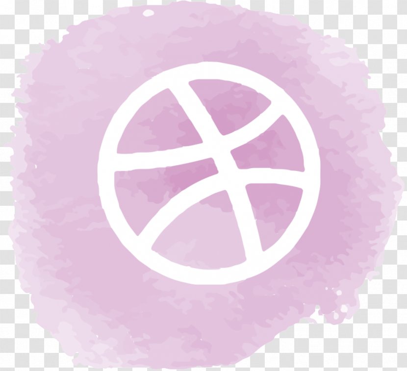 Dribbble Icon Design - Logo - Pink Transparent PNG