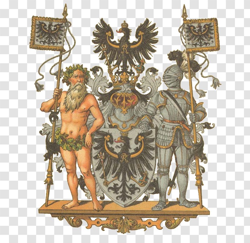 Kingdom Of Prussia States Germany Coat Arms Heraldry - Middle Ages - Wappen Von Deutschland Transparent PNG