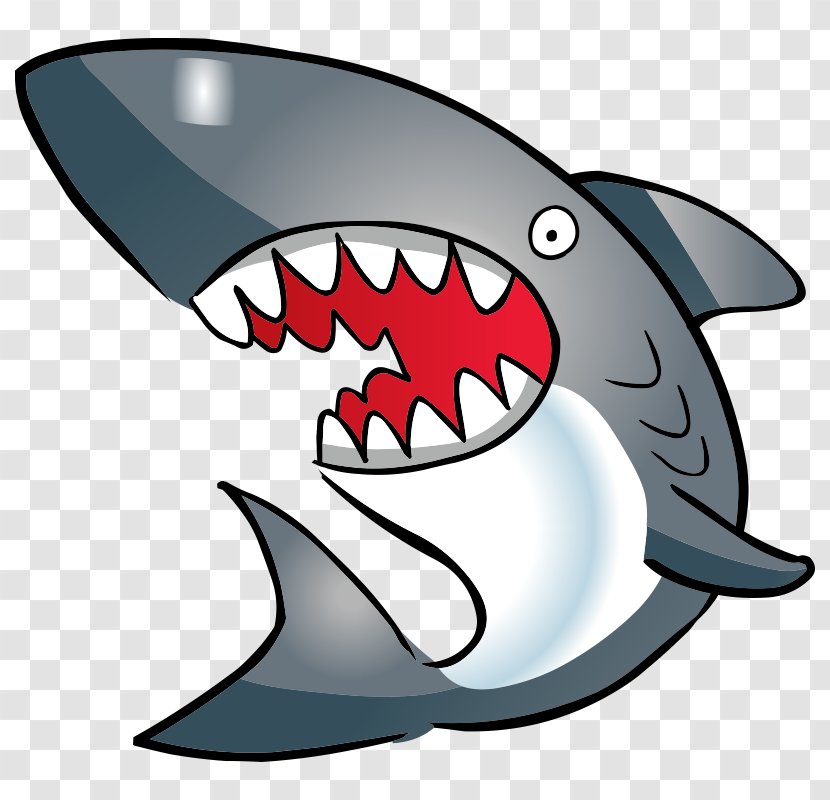 Shark Cartoon Animation Oupa Splash - Artwork Transparent PNG