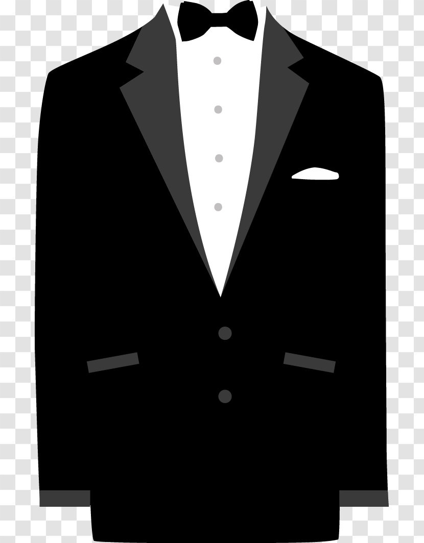Tuxedo Suit Dress Formal Wear - Outerwear - Men's Suits Transparent PNG