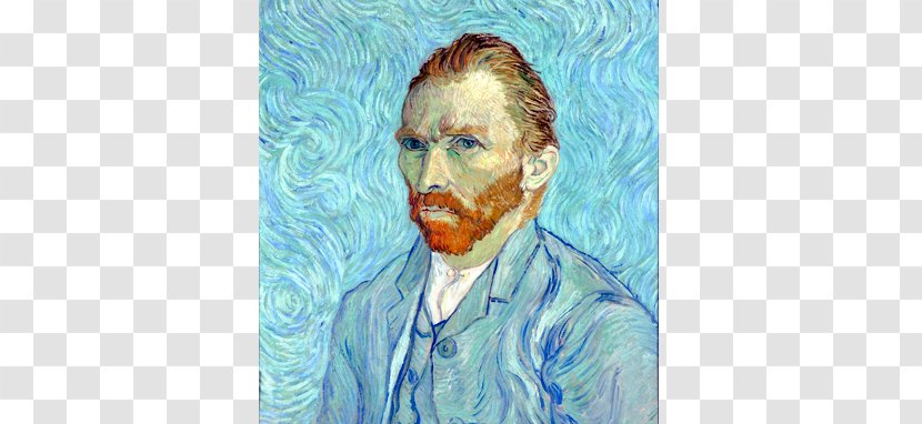 Van Gogh Self-portrait Vincent The Starry Night Painting - Gentleman Transparent PNG