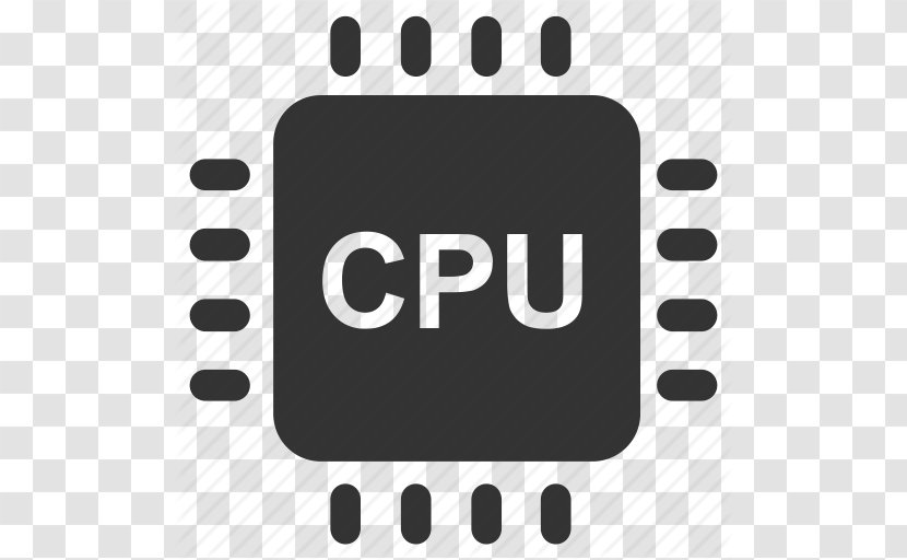 Intel Central Processing Unit Android - Monochrome - Free Microprocessor Icon Transparent PNG