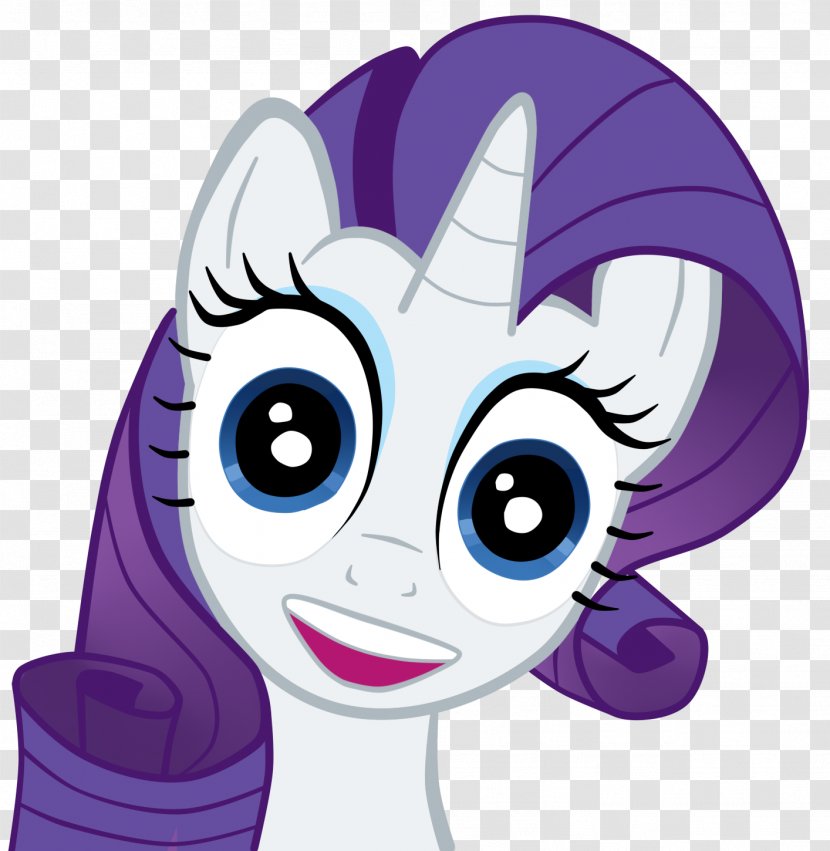 Rarity Rainbow Dash Pony Pinkie Pie Applejack - Heart - Face Transparent PNG