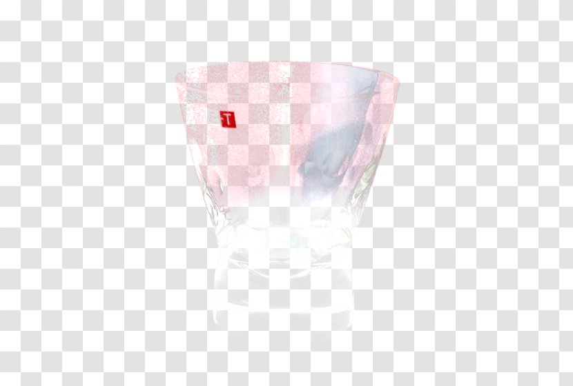 Plastic Glass - Pink - Red Wine Transparent PNG